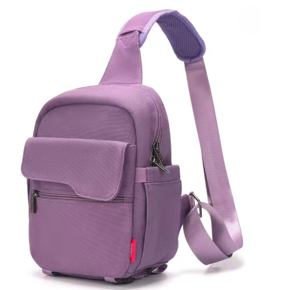 Waterproof Canvas Camera Sling Bag – Small DSLR Crossbody Bag