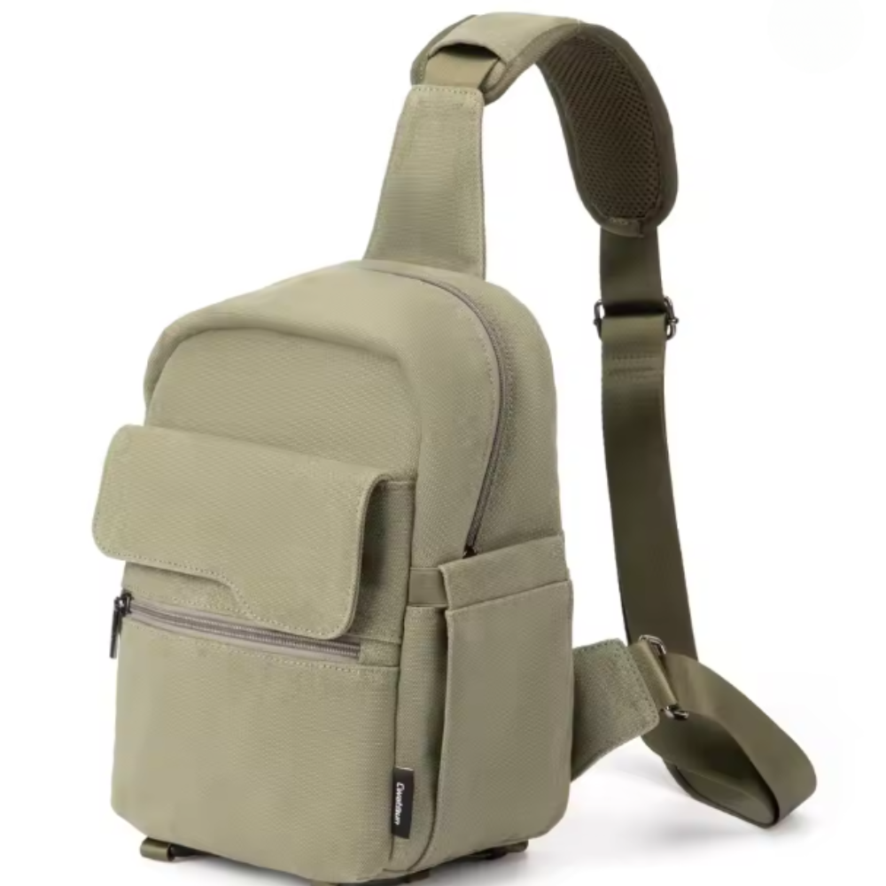 Waterproof Canvas Camera Sling Bag – Small DSLR Crossbody Bag