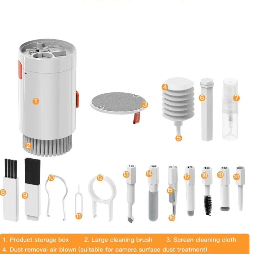20-in-1 Electronics Cleaning Tool Kit