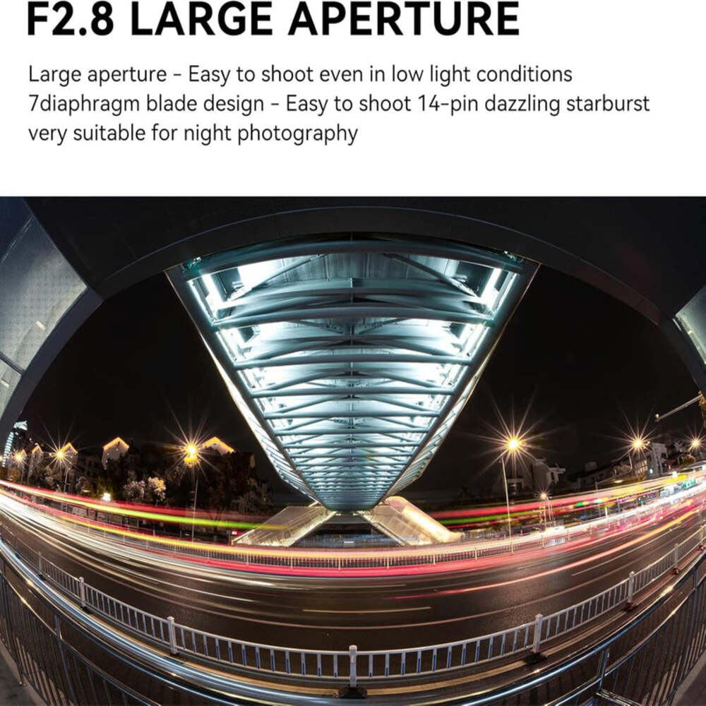 7artisans 7.5mm F2.8 Mark II Fisheye Ultra Wide-Angle Lens for Sony Fuji