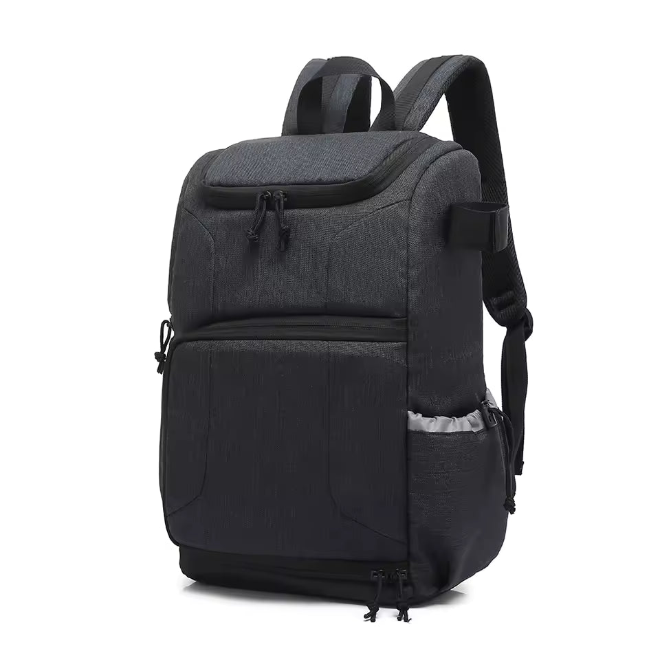 Waterproof Camera Backpack with Laptop Compartment & Tripod Holder