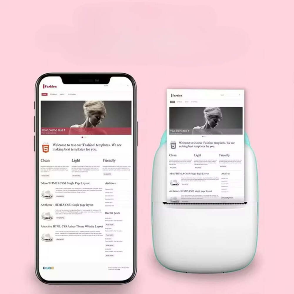 Mini Bluetooth Thermal Printer