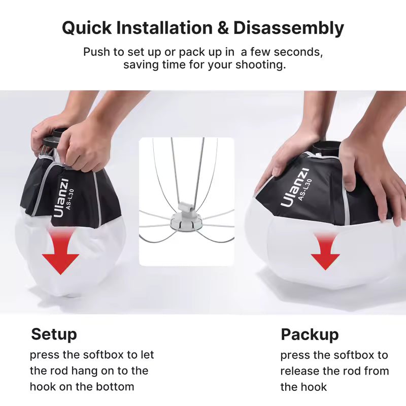 Ulanzi AS-L30 30cm Lantern Softbox