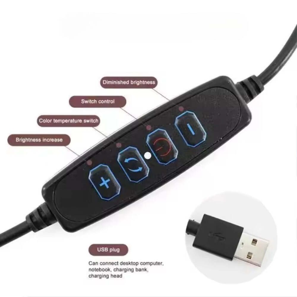 LED Ring Light with Tripod