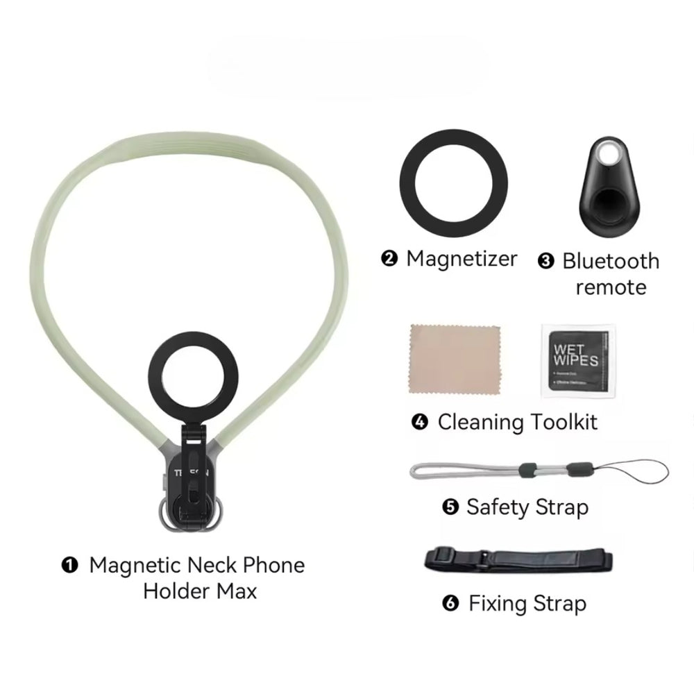 magnetic neck mount for phones