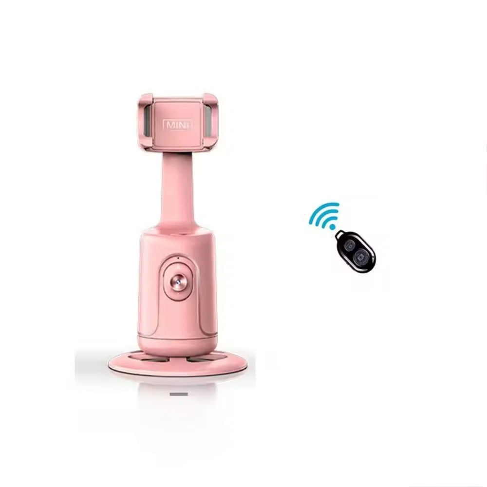 P01 AI Auto-Tracking Gimbal Camera – 360° Face & Body Follow Stand