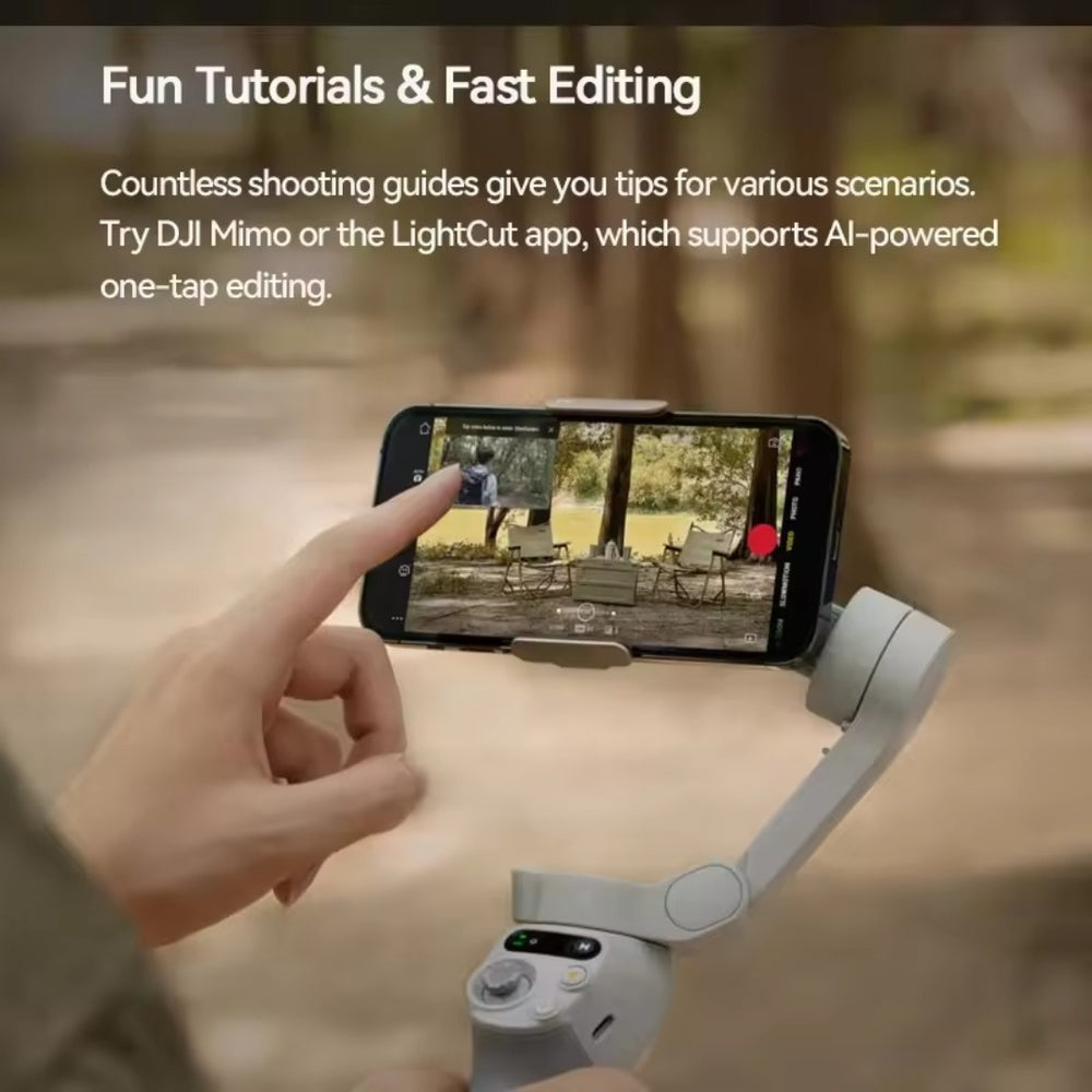 DJI Osmo Mobile SE β 3-Axis Foldable Magnetic Stabilizer