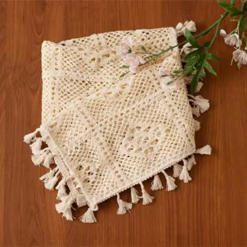 Newborn Cotton Lace Blanket