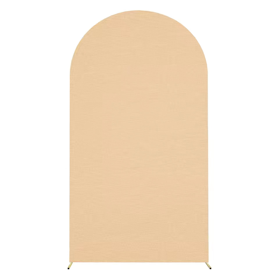 Mocsicka Double-Sided Solid Color Backdrop – Arch Cover for Wedding & Party Decor