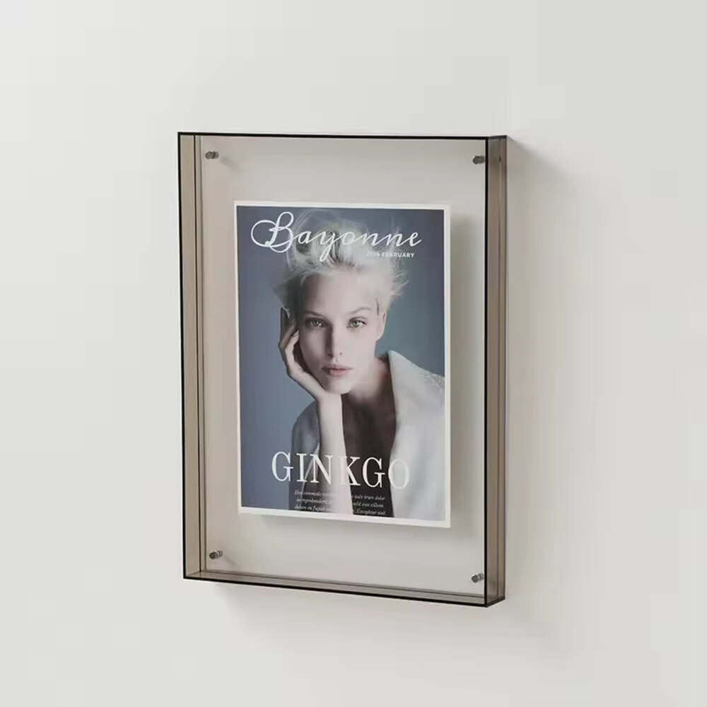 Transparent Acrylic Photo Frame – Wall & Tabletop Display for Posters, Paintings, Photos