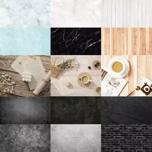 Double-Sided Photography Backdrop – 53×84cm Art Paper