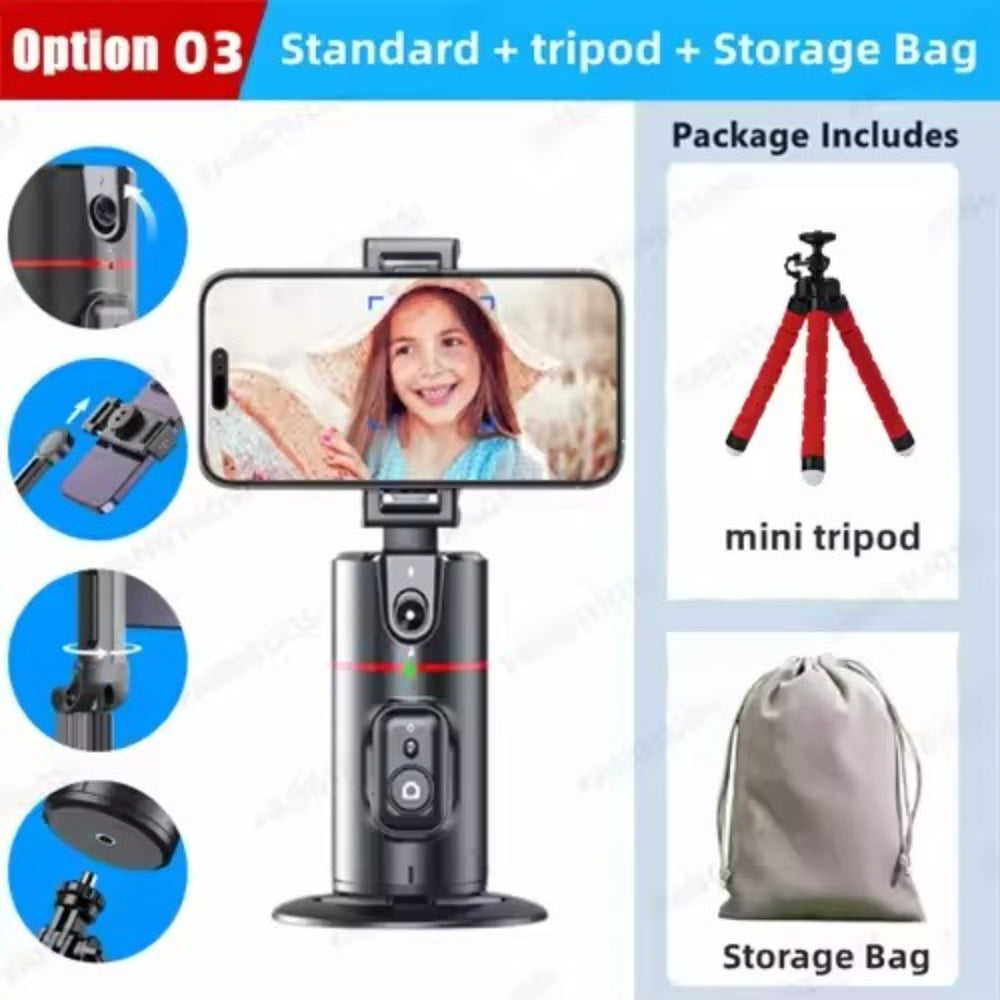 FANGTUOSI 360° Gimbal Stabilizer Selfie Stick for Smartphone Live