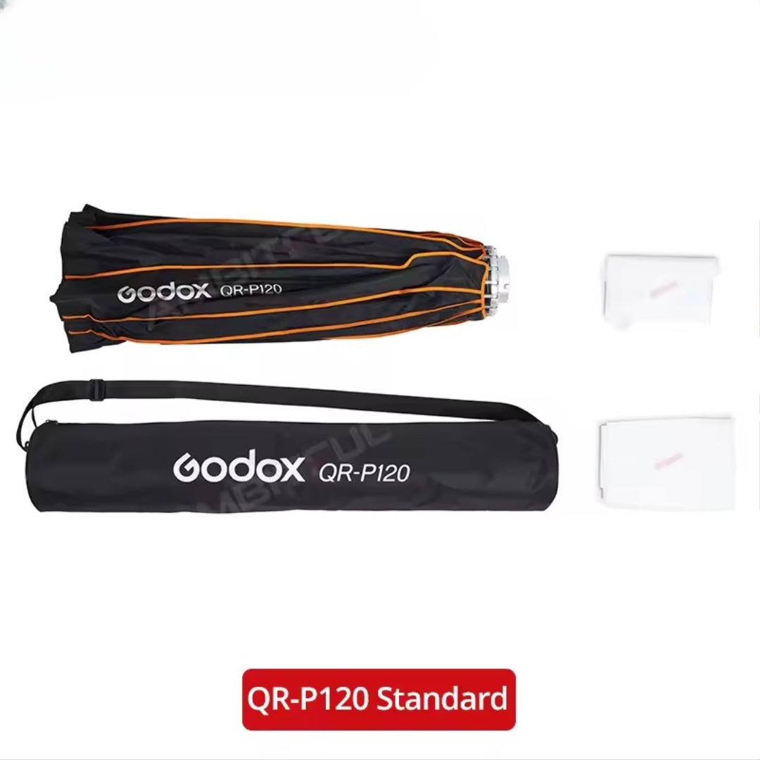 Godox QR-P70/90/120 Quick Release Parabolic Softbox with Grid β Bowens Mount