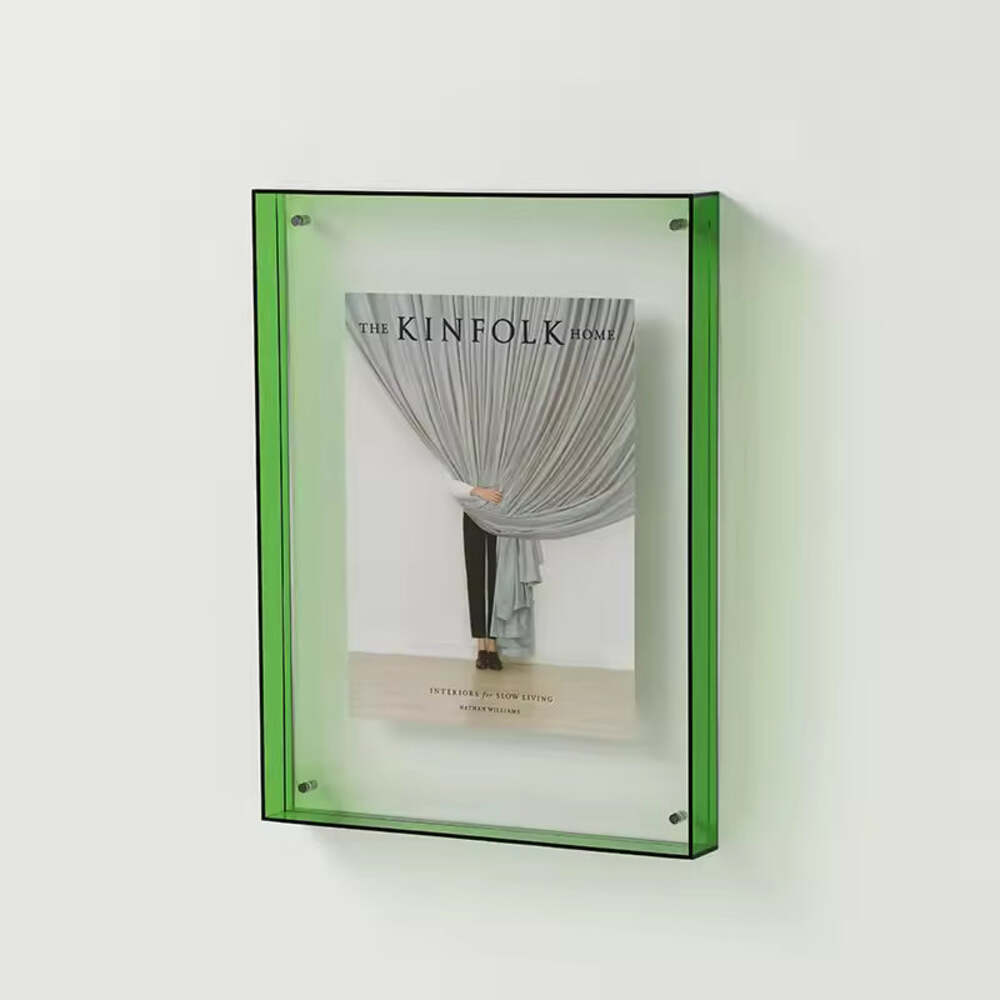 Transparent Acrylic Photo Frame – Wall & Tabletop Display for Posters, Paintings, Photos