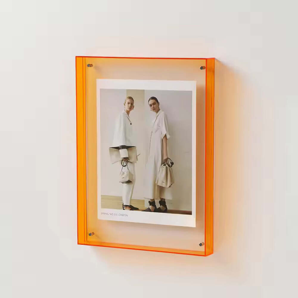Transparent Acrylic Photo Frame – Wall & Tabletop Display for Posters, Paintings, Photos