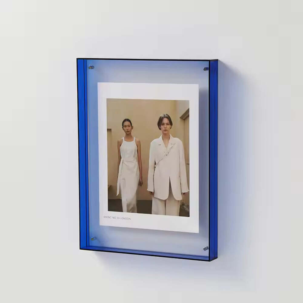 Transparent Acrylic Photo Frame – Wall & Tabletop Display for Posters, Paintings, Photos
