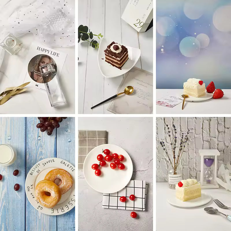 2-Sided Marble & Wood