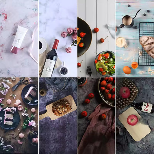 2-Sided Marble & Wood