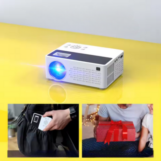 Besus J12C Mini Projector – 5000 Lumens 720P WiFi Portable HD