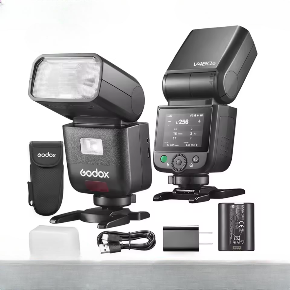 Godox V480 TTL Li-ion Camera Flash for Canon Nikon Sony Fujifilm Olympus