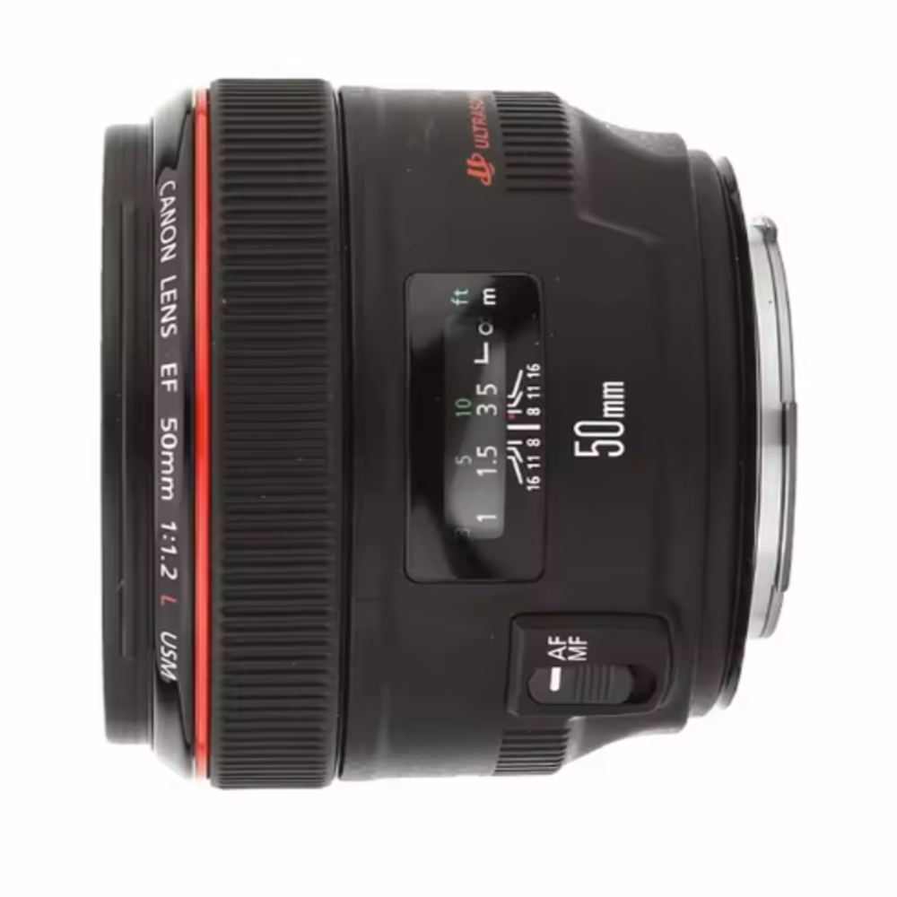 Canon EF 50mm f/1.2L USM Prime Lens for Full Frame & APS-C DSLR