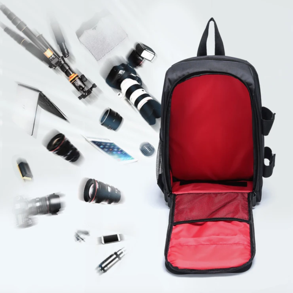 JINNUOLANG Waterproof Camera Backpack – DSLR & Laptop Travel Bag