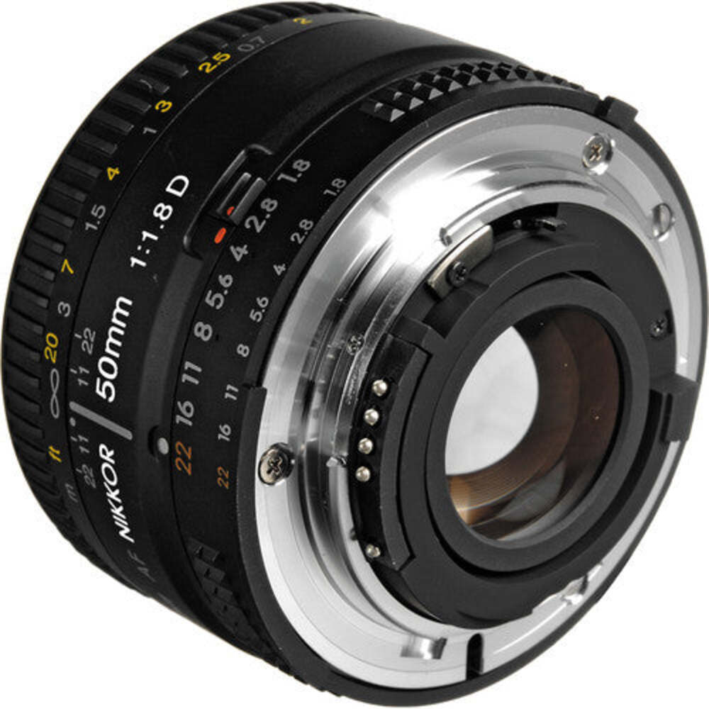 Nikon 50mm f/1.8D AF Nikkor Prime Lens for DSLR Cameras