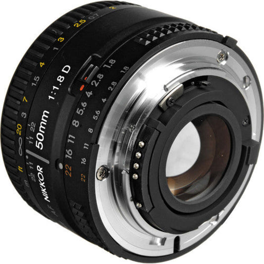 Nikon 50mm f/1.8D AF Nikkor Prime Lens for DSLR Cameras