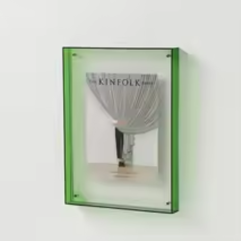 Transparent Acrylic Photo Frame – Wall & Tabletop Display for Posters, Paintings, Photos