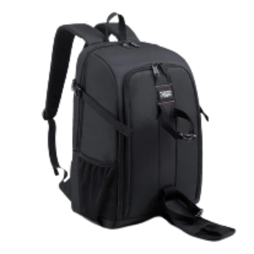Big Capacity Waterproof Camera Backpack with Tripod Holder & Rain Cover