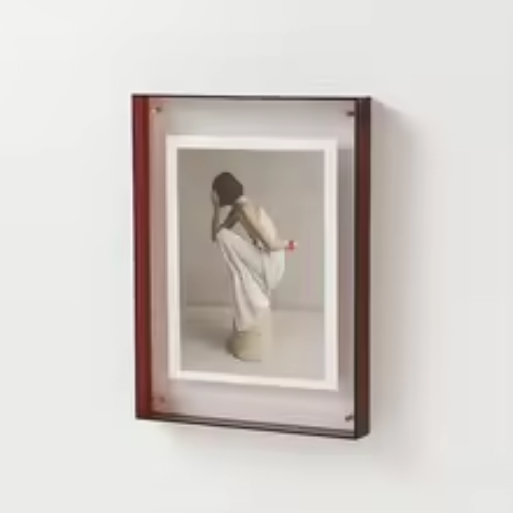 Transparent Acrylic Photo Frame – Wall & Tabletop Display for Posters, Paintings, Photos