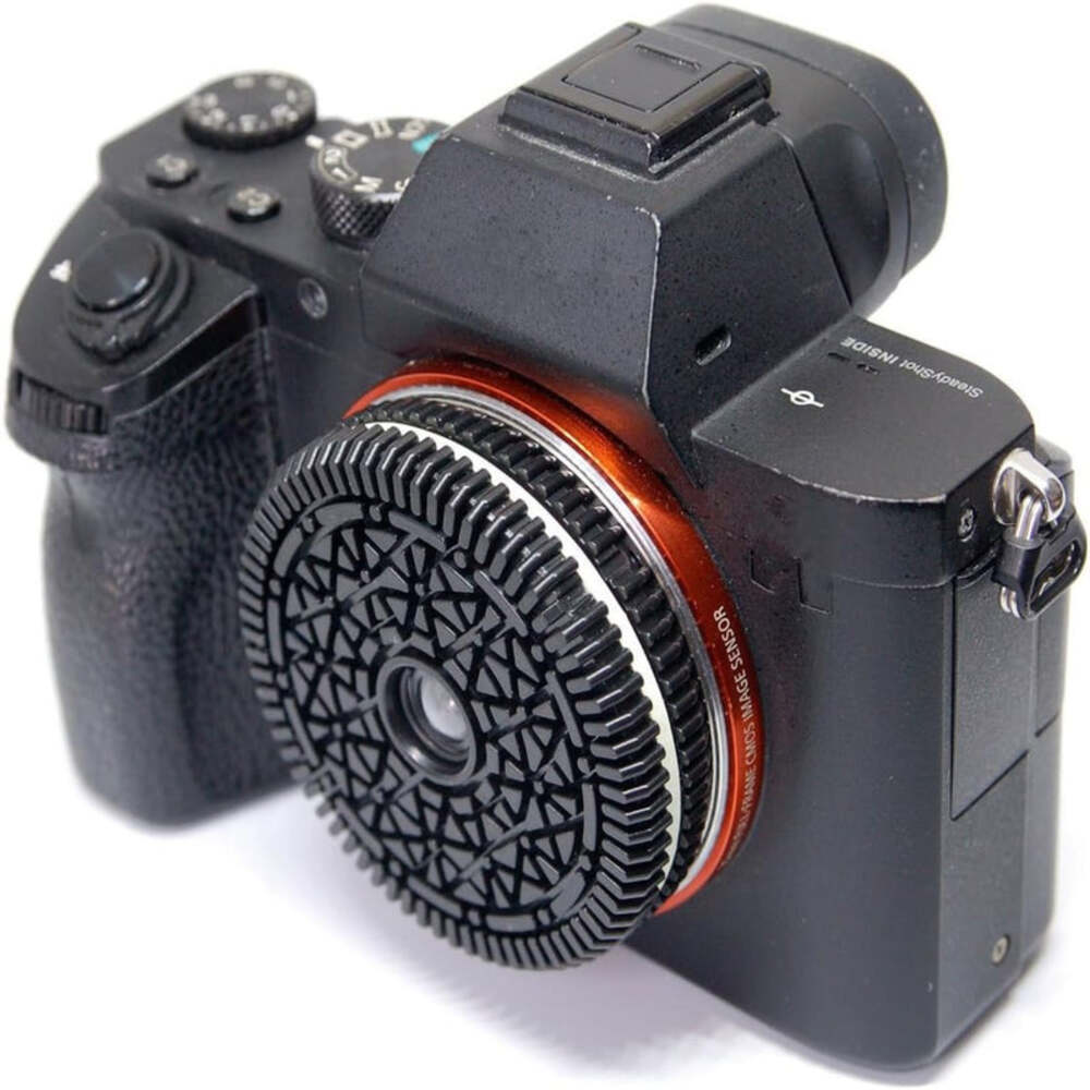 Focus Free Pancake Biscuit Lens for Sony E-Mount Mirrorless Cameras