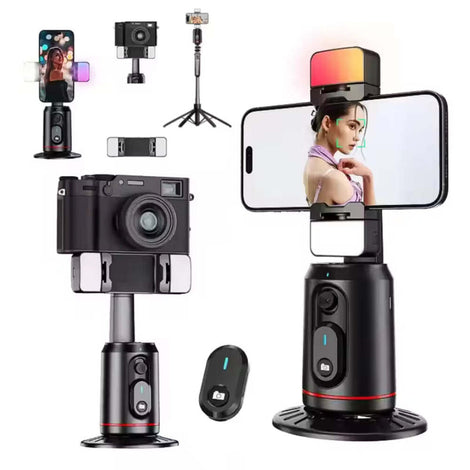BSLIUFANG 360° Gimbal Stabilizer with Face Tracking & Bluetooth Remote