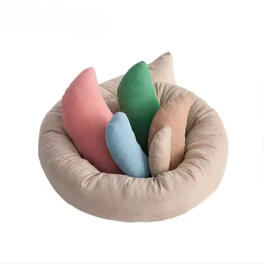 6pcs Newborn Posing Pillows Set Baby Photography Prop Cushion