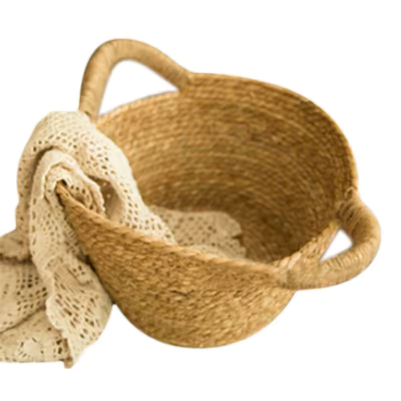 Newborn Photography Woven Basket – Baby Full Moon Photo Prop
