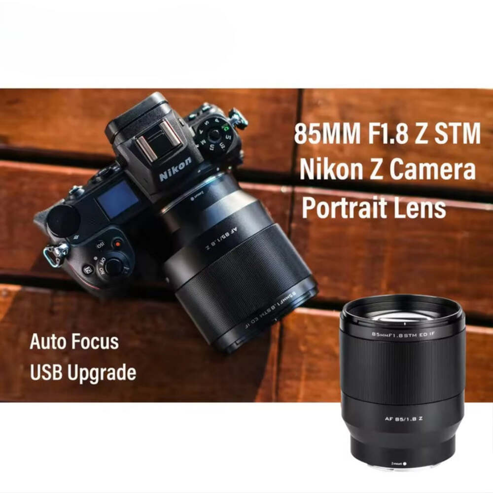 Viltrox 85mm F1.8 Z-Mount Full Frame Auto Focus Portrait Lens for Nikon
