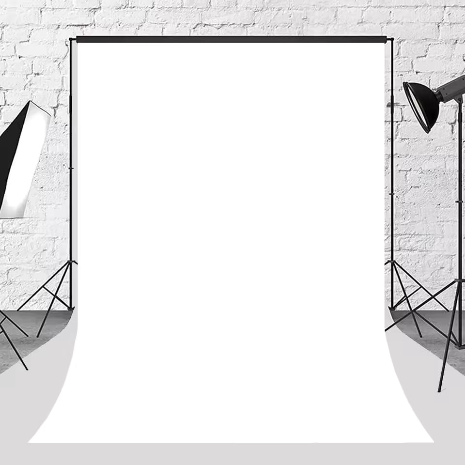 Solid White Vinyl Photography Backdrop – Studio, Video & DIY Prop