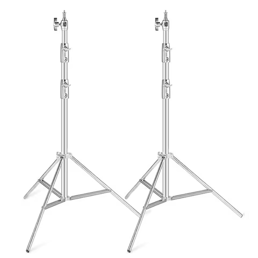 2.9M Heavy-Duty Tripod Stand with Wheels – Photo Studio Light Stand