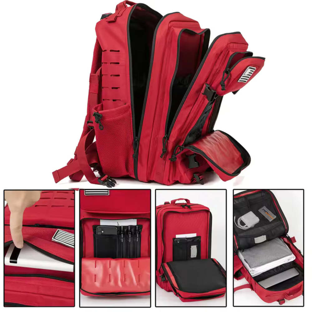 25L/45L Tactical Backpack with Dual Cup Holder for Men & Women