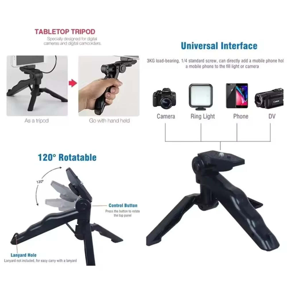 Smartphone Vlogging Kit with Tripod, Mic & LED Light for YouTube/TikTok