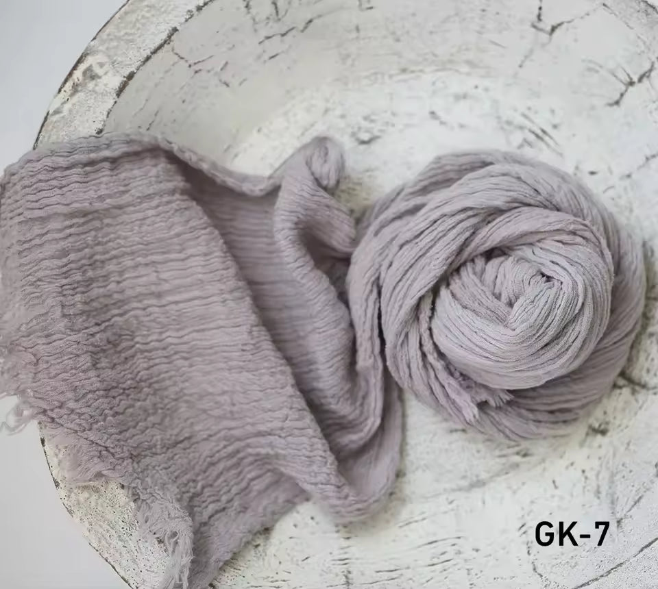 Stretchable Newborn Photography Wrap – Soft Cotton Prop Blanket