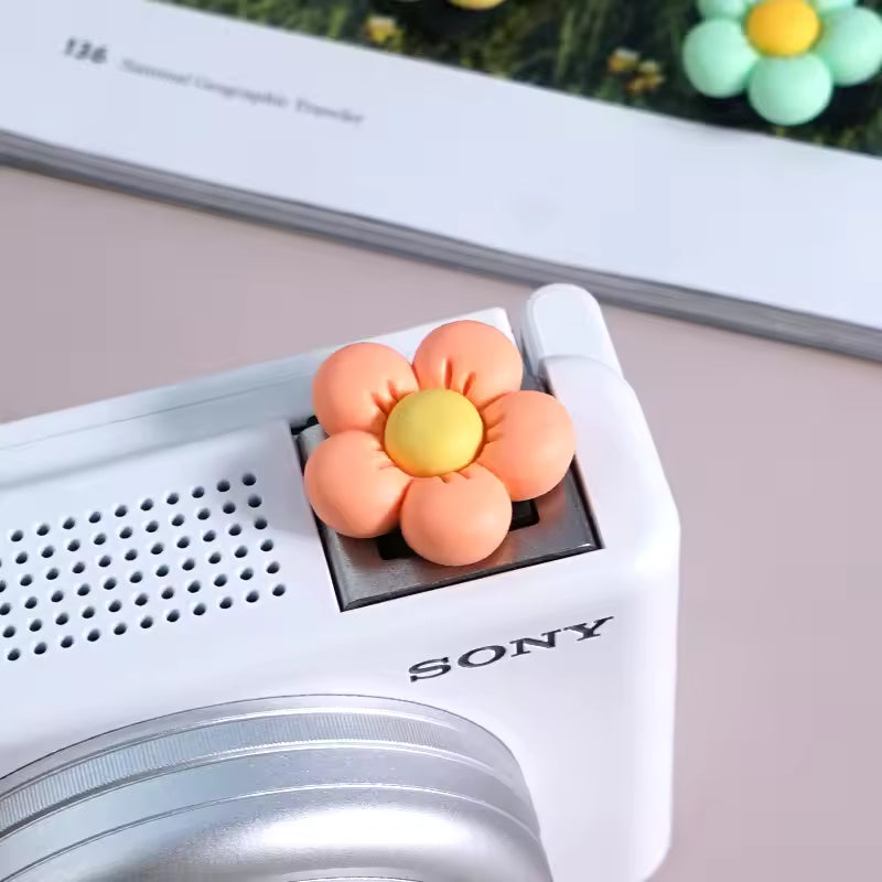 3D Soft Silicone Hot Shoe Cover Universal Flash Protector Cap for Sony Canon Fuji Cameras