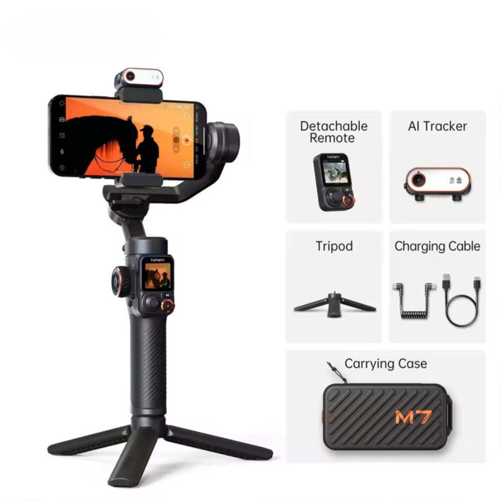 Hohem iSteady M7/M6 AI 3-Axis Phone Gimbal with Selfie Stick