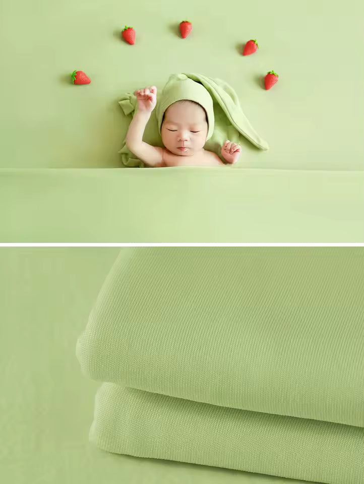 Newborn Photography Wrap – Soft, Stretchable Baby Photo Prop
