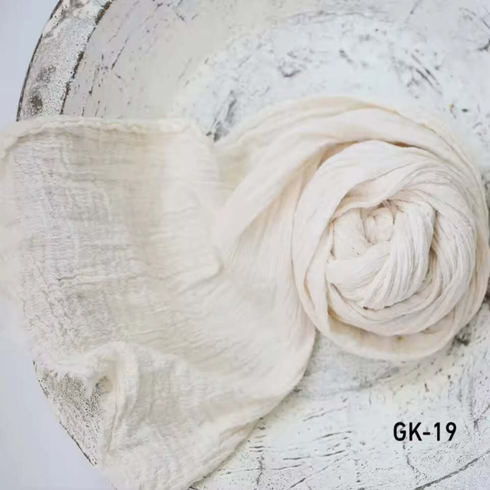 Stretchable Newborn Photography Wrap – Soft Cotton Prop Blanket