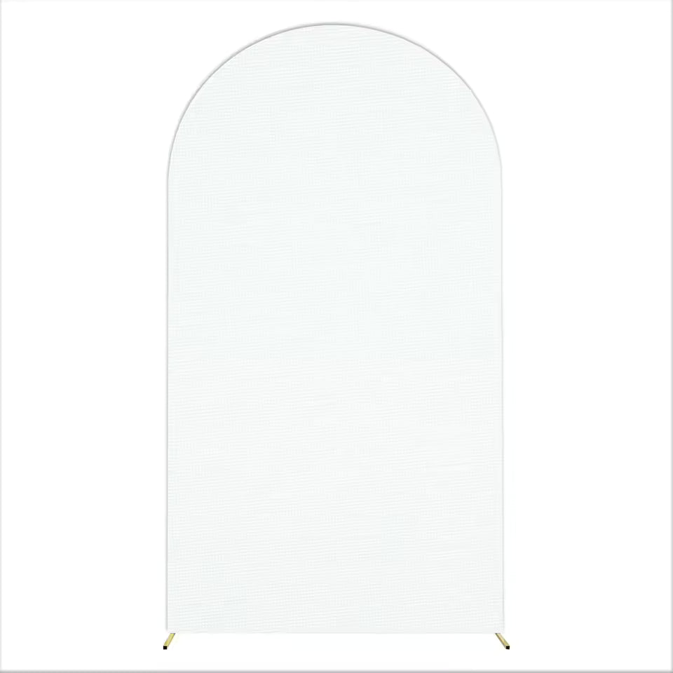 Mocsicka Double-Sided Solid Color Backdrop – Arch Cover for Wedding & Party Decor