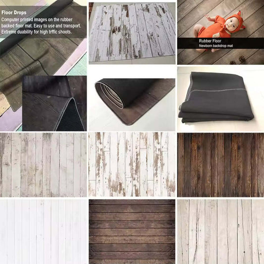 Vintage Wood Photo Backdrop