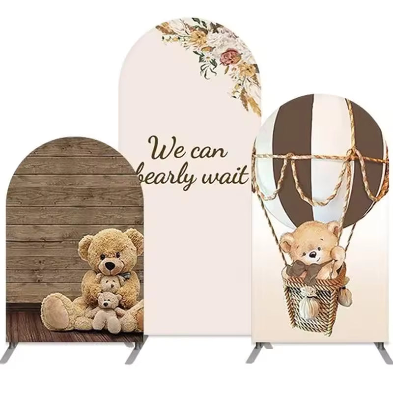 Mocsicka Double-Sided Solid Color Backdrop – Arch Cover for Wedding & Party Decor