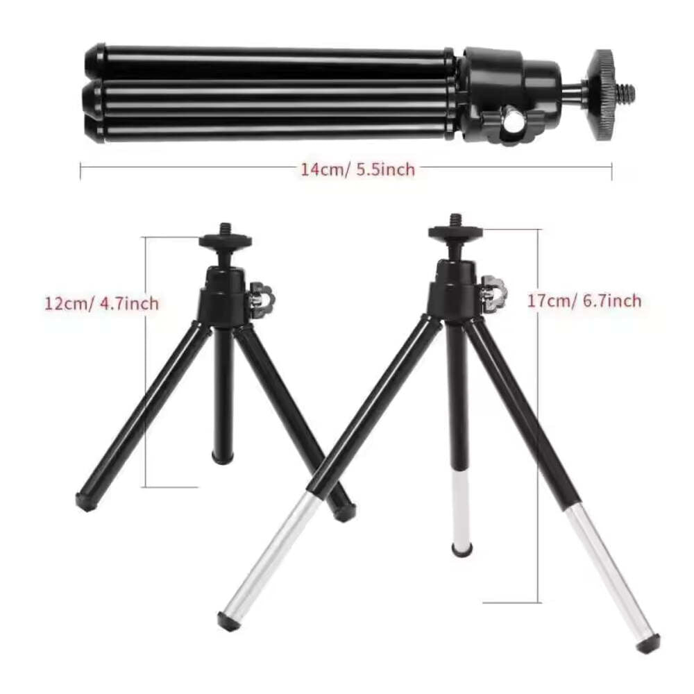 6-Inch LED Ring Light with Tripod – USB Dimmable Selfie & Video Lighting
