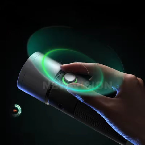 SIDANDE 10W Projection Flashlight with 8400mAh Battery